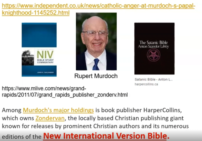 NIV – The devil’s bible?